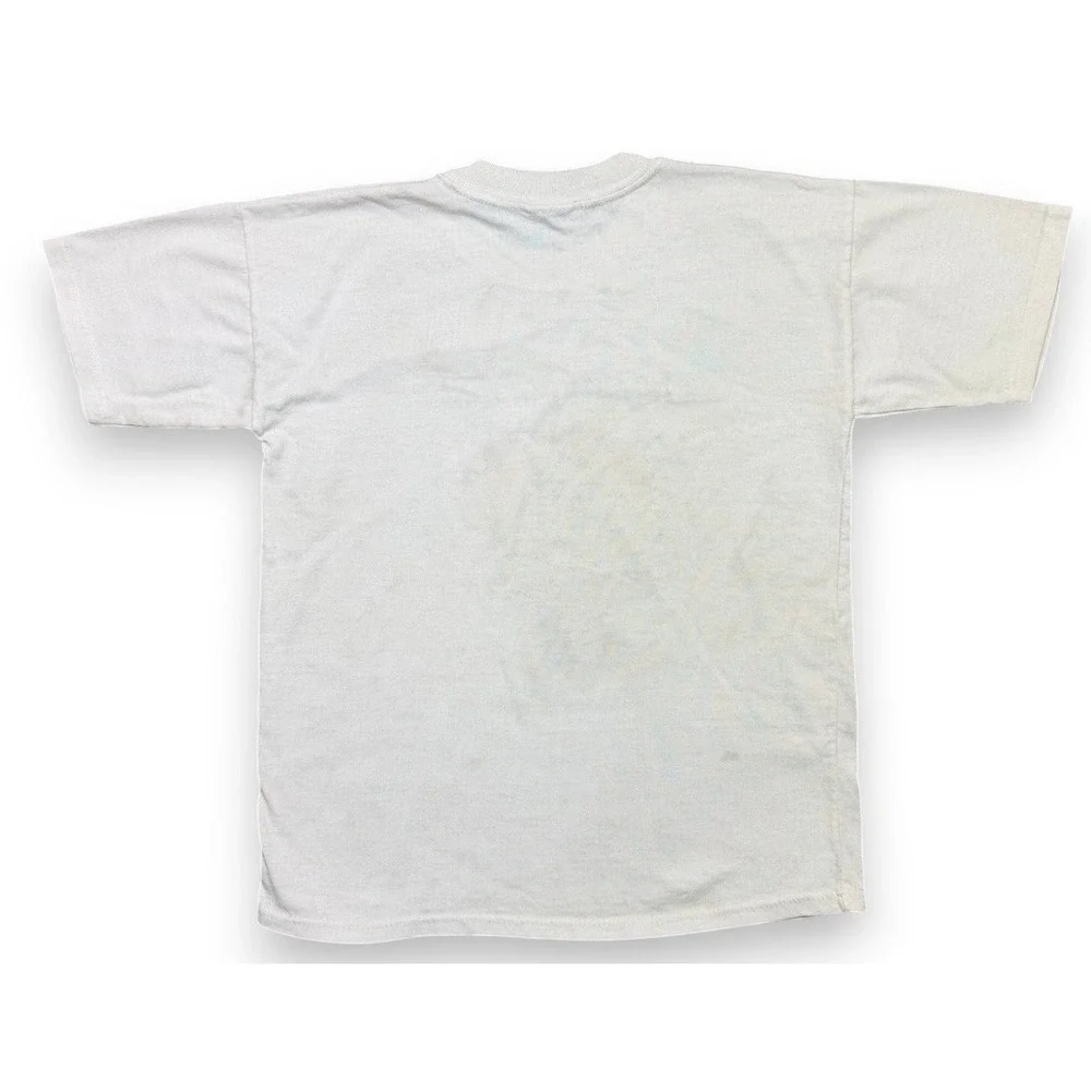 Vintage 90s‎ Calvin Hobbes T Shirt Boys Kids S White Passing Gas Funny Tee USA